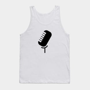 Podcast Mic (black) Tank Top